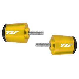 YIEBA YZF Motorcycle Racing Hand Bar Ends Compatible with YZF R1 YZF R1M 2015-2021 YZF R6 2017-2020 (Gold)