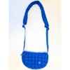 Half Moon Iris Puff Bag (#24235) Nylon Crossbody Bag:_Olive
