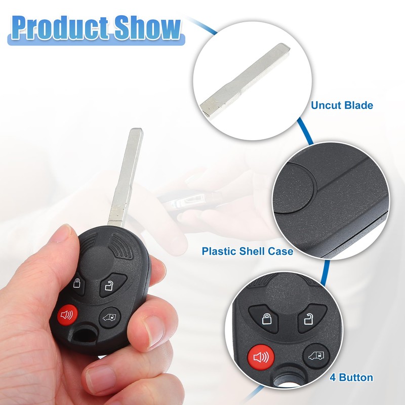 ACROPIX 315 MHz 4 Buttons MPV Passenger Van Cargo Keyless