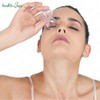 HealthAndYoga™ ChillEyes Transparent Eye Wash Cups for Effective Eye Cleansing