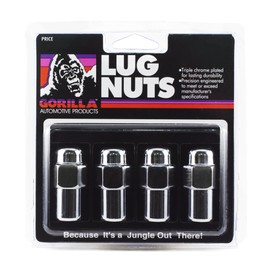Gorilla Automotive 73187 Standard Mag Lug Nuts (1/2" Thread Size)