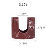JIMEI Travertine Marble Sponge Holder for Kitchen Counter - Natural