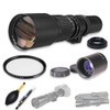 High Definition Multi-Coated 500mm f/8 Preset Telephoto Lens + 2X