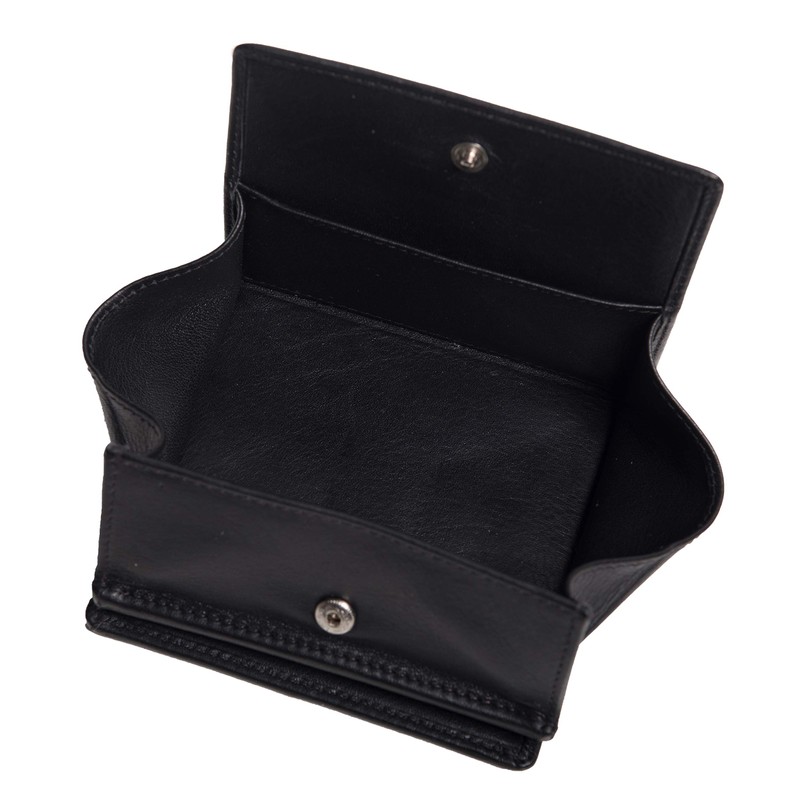 ANDERS Vienna Box Shake Wallet with Large Coin Compartment, Genuine