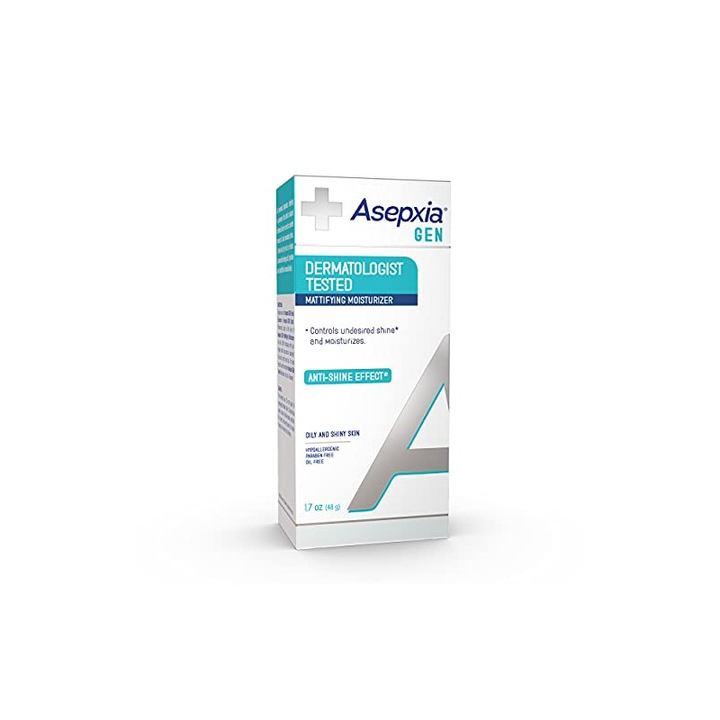 Asepxia GEN Moisturizing Mattifying Cream for Oily Skin, Neutralizes Unwanted