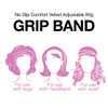 6 PACK!! No-Slip Comfort Adjustable Wig Grip Velvet Band (Beige)