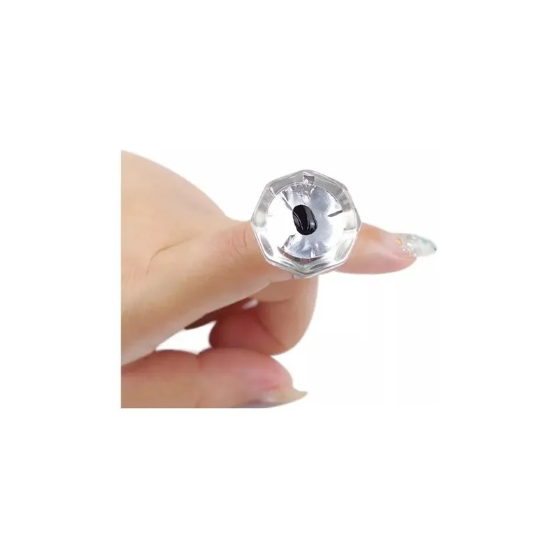 Anillo De Cristal Para Pegamento Extensiones Pestañas Mink
