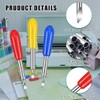 Dreamtop 40 Pieces 30/45/60 Degree Roland Cutting Blade Vinyl Plotter