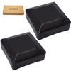 SKIR'CO (2 pcs) Fence Post Caps, Square 70 x 70