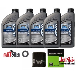 Kawasaki  Oil Change Kit for 2004-2010 Kawasaki Vulcan 2000 Vulcan 1600 1500
