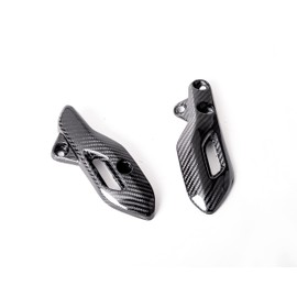 Bestem Carbon Fiber Side Protector Panel Small at Bottom for Triumph Rocket III 2020-2021 Twill Weave