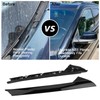 ORIVIN A-Pillar Molding Trim Windshield Set Compatible with 2011-2019 Ford