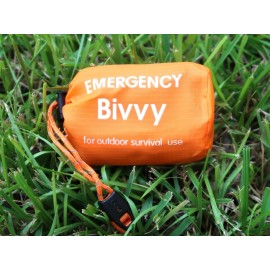 Galaxylense Saco de dormir de emergencia, manta vivac de supervivencia con silbatos