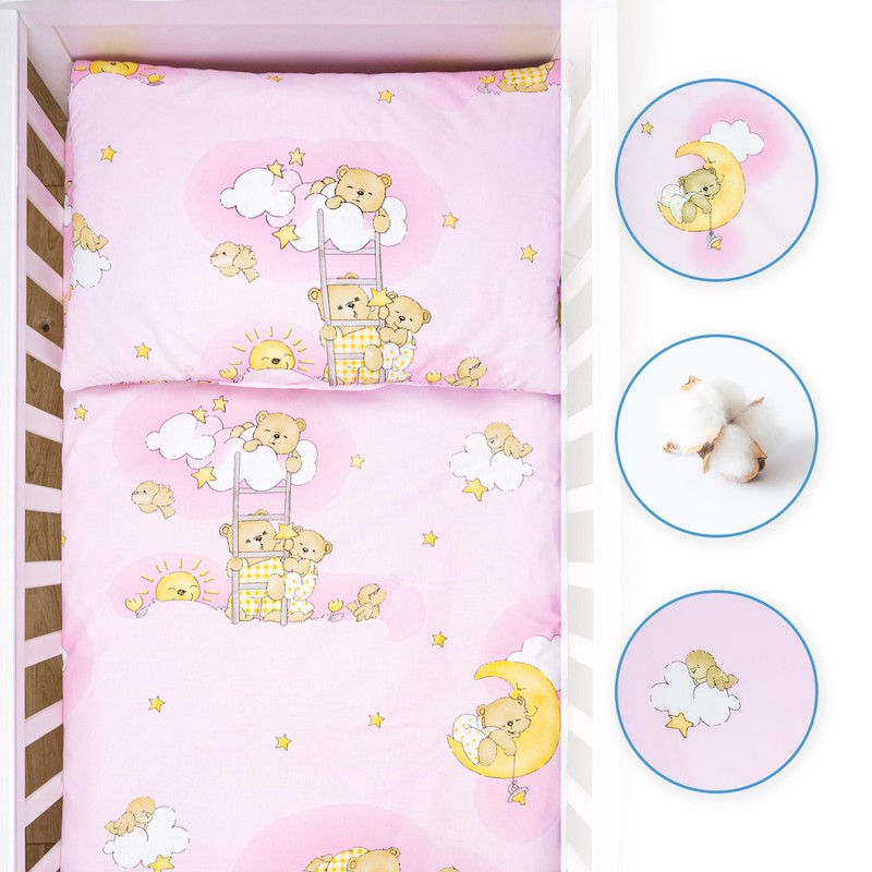 Baby Comfort 2 Piece Bedding Set 135x100 cm Duvet Cover