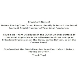 Unbranded Power Cord for GE General Electric Coffee Percolator Models CM11 (2pin 36")