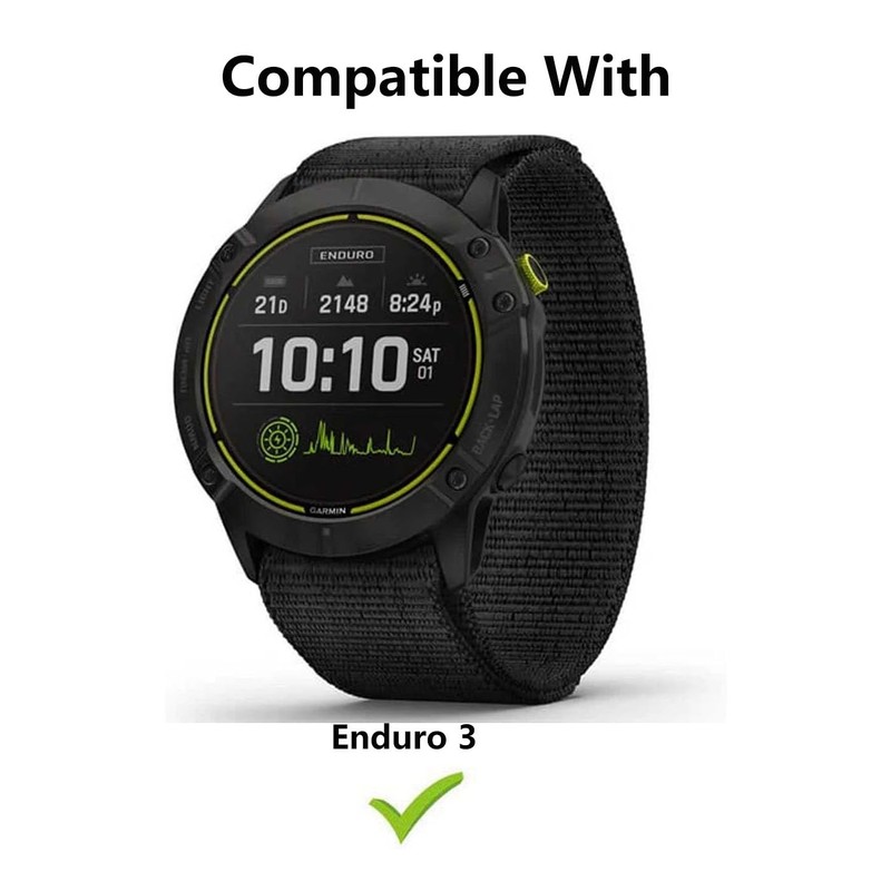 HOMTERN [1-Pack] Cases Designed for Garmin Enduro 3,Soft TPU Lightweight