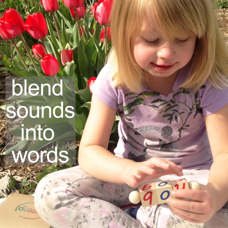 Quality Montessori Phonetic Reading Blocks for The Beginning Reader |