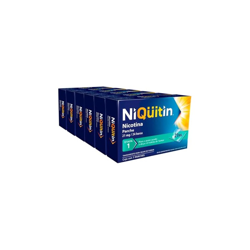 NiQuitin Etapa 1-6 Pack Tratamiento Para Dejar De Fumar