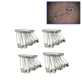 Safety Pins | Safety Pins Assorted Sizes | Metallic Safety Pins | Set of Safety Pins | EUROXANTY Haberdashery