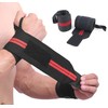 2 Pack Wrist Brace Wrist Straps for Weightlifting, Wrist Straps