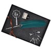 Quill Pen Set Feather Writing Dip Pen Stamp Students Teacher