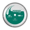 TOMAX 10-Inch 100 Tooth TCG Thin Aluminum and Non-Ferrous Metal