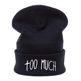 Morefaz Winter Beanie Hat Hats Women Men Ladies MFAZ Ltd Too Much