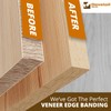 Dovetail Birch Edge Banding Wood Veneer Tape 50Ft 3/4 Inch