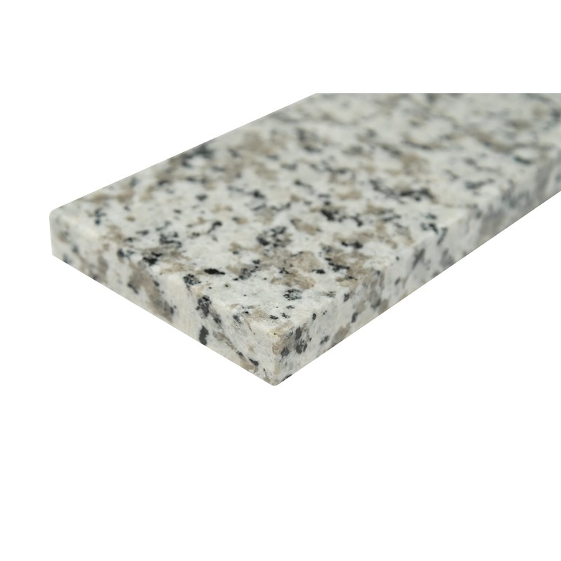 MSI Argento Grigio Vanity Top Sidesplash 21"x4"