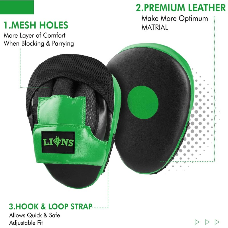 Lions Target Focus Pads - Martial Arts Punching Training Hand