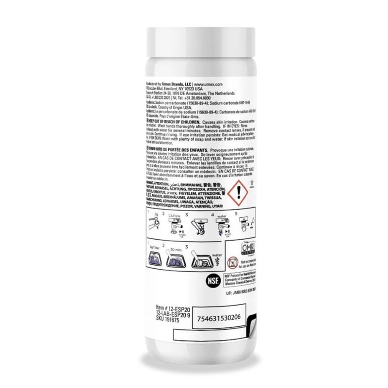 Urnex Espresso Machine Cleaning Powder - 566 grams - Cafiza