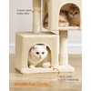 Feandrea Cat Tree, 29.1-Inch Cat Tower, M, Cat Condo for