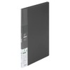 King Jim Clear File Biomass A4 Vertical Black 20 Pockets