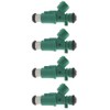 KACEPAR 01F023 - Juego de 4 inyectores de combustible, compatible