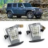 Pair of LED License Number Plate Lamp Light Fit for