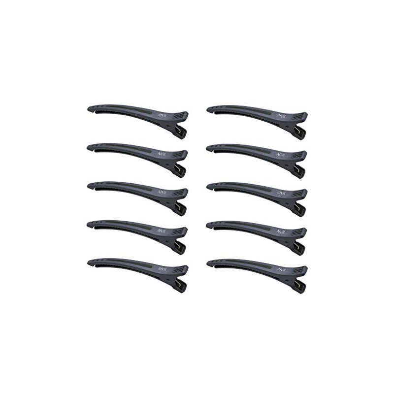 Tricoin Industries Ivil Tough Clip Black, Pack of 10