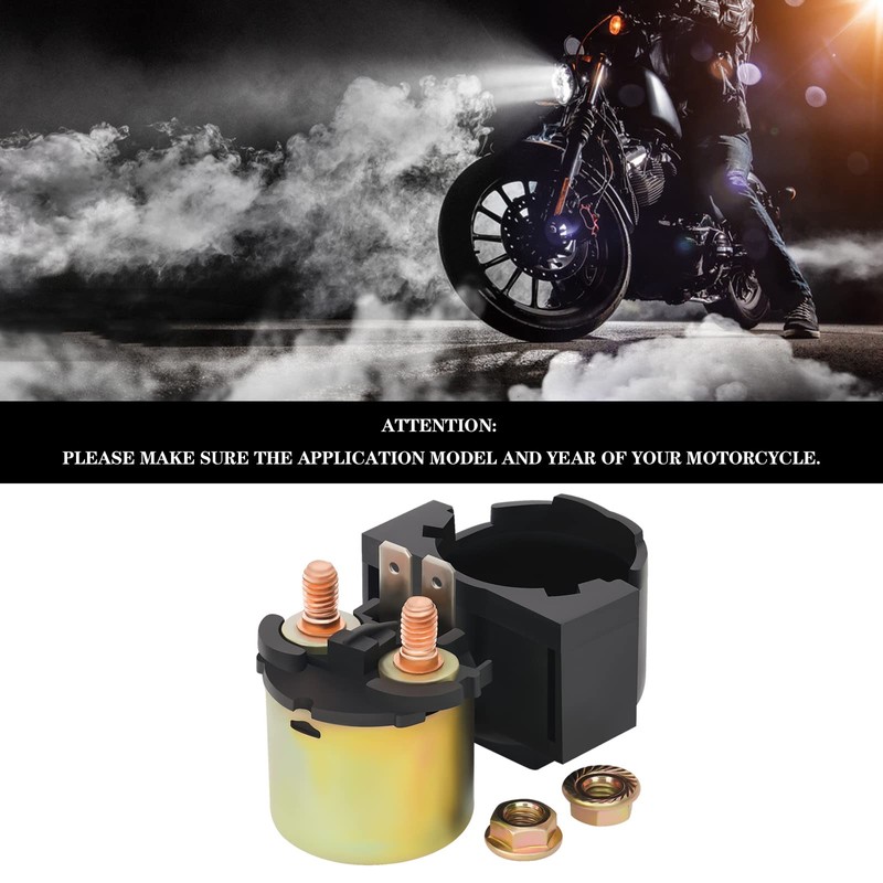 AHL Motorcycle Starter Relay Magnetic Switch Compatible with KLR650 KLR