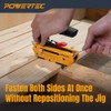 POWERTEC Edge Deck Screw Jig with 3 Board Spacing Options,