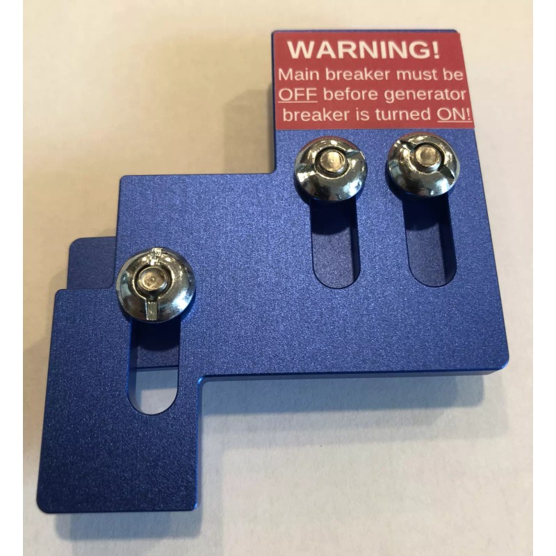 GenSafety Square D Generator Interlock Kit SQD100 fits 100-125 Amp