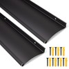 Orechic 2Pack Heavy-Duty Aluminum Door Rain Drip Guard, 4″ Extra-Wide