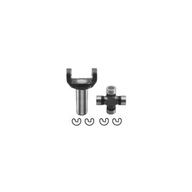 GLOCRORET 2-3-6081X Transmission Slip Yoke with 5-153X U-Joint Kit, Compatible with GM Turbo 350 TH350 700R4, 1310 Series 26/27 Spline Slip Yoke