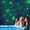 Estrellas Fluorescentes para Techo, 849 pzas Reutilizables y Autoadhesivas, Estrellas