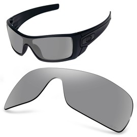 AOZAN ANSI Z87.1 Replacement Lenses Compatible with Oakley Batwolf OO9101 Sunglasses, Gainsboro - Non Polarised, Einheitsgröße