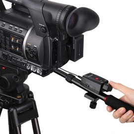 AODELAN Control remoto de zoom para videocámara Lanc Terminal Trípode Grabación Zoom Video para Sony NX5C, NX3C, 190P, 150P, 198P, VX2000E/Canon XL1S XL2 XHA1 XM1 XM2/Panasonic DVC33 DVC63