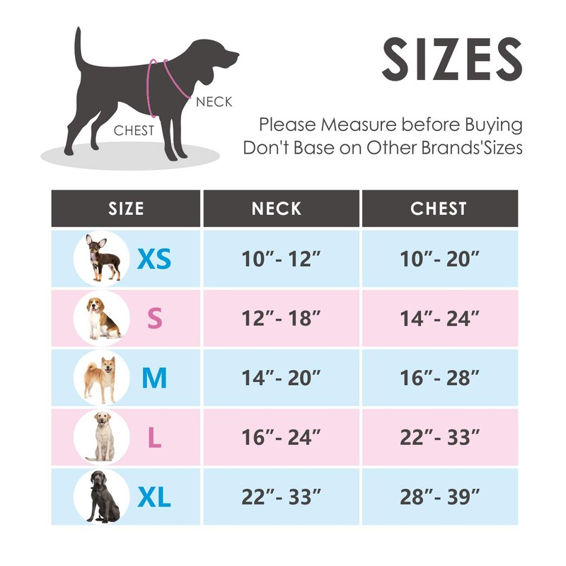 PHOEPET Arneses para perros pequeños, chaleco reflectante ajustable con clip