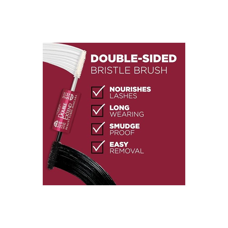 L'Oréal Paris Makeup Double Extend Beauty Tubes Lengthening 2 Step
