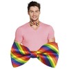 BOLAND BV Boland Bow Tie Pride Rainbow Colour Fancy Dress