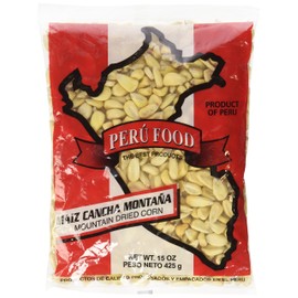 Peru Food Maiz Cancha Montana - Peruvian Dried Corn - 15 ounces