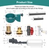 Complete Set Automatic Chicken Waterer System for Continuous Fresh Water,