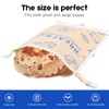 HOYEEFOU Reusable Bread Bag for Homemade - Cotton Bags, Food